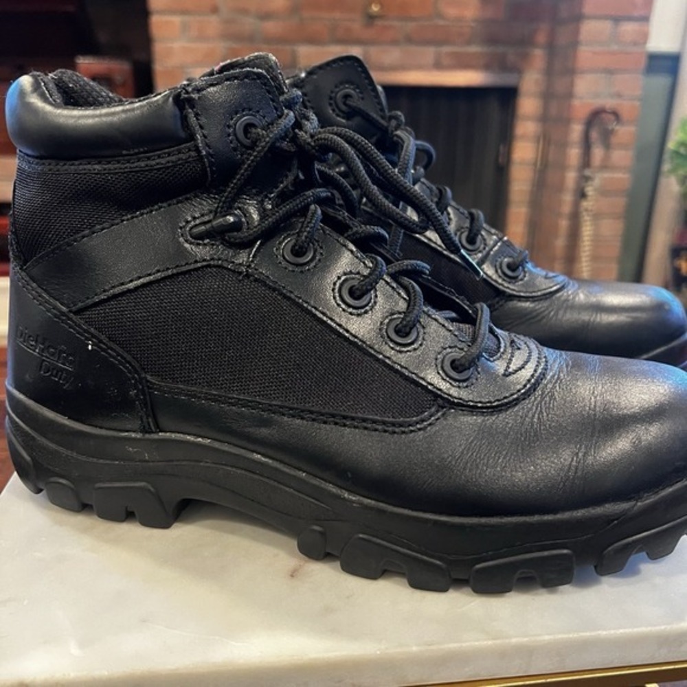 DieHard Black‎ Leather Boots Men's Size 8D Shoes Work Boots Work Wear Grunge